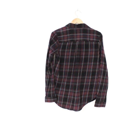 *Vans Purple & Black Plaid Flannel - Picture 6 of 6